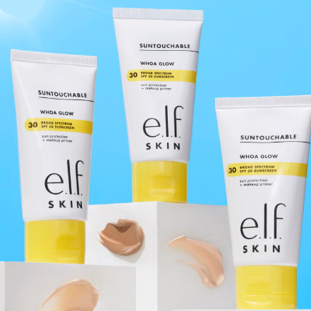 e.l.f. Cosmetics：护肤大促！入保湿精华/防晒霜