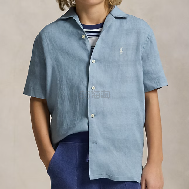 Ralph Lauren 拉夫劳伦大童款短袖衬衫