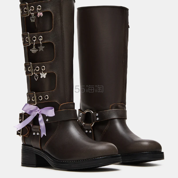 Steve Madden ROCKYY-C miu系骑士靴