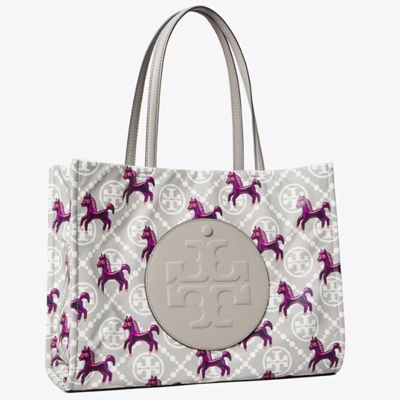 Tory Burch 汤丽柏琦 Ella 马年限定小号托特包