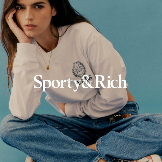 Shopbop：精选 Sporty & Rich 休闲美衣专区热卖