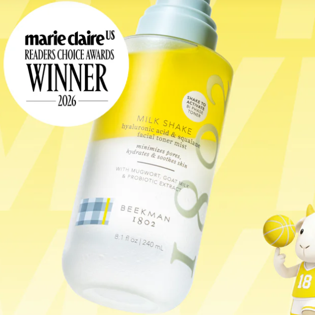 Beekman 1802：订单满$80送迷你 Milk Shake 保湿喷雾