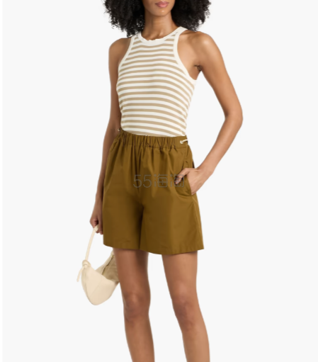 MAX MARA Haway 棉府绸短裤