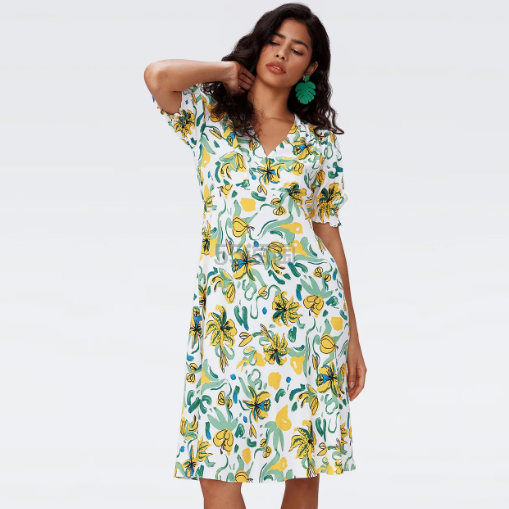 DVF Jemma 印花连衣裙