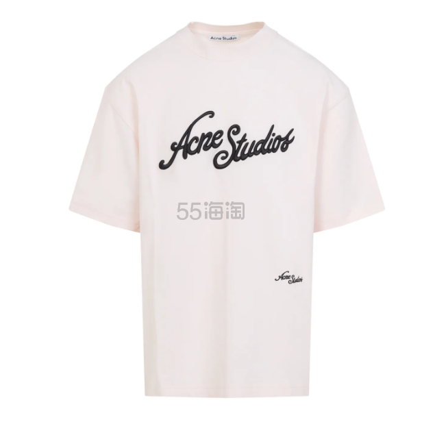 丁程鑫同款！Acne Studios Logo印花T恤