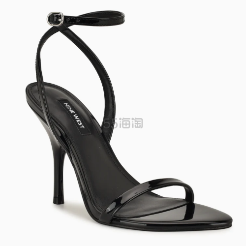 Nine West 玖熙 Villlo 一字带高跟凉鞋