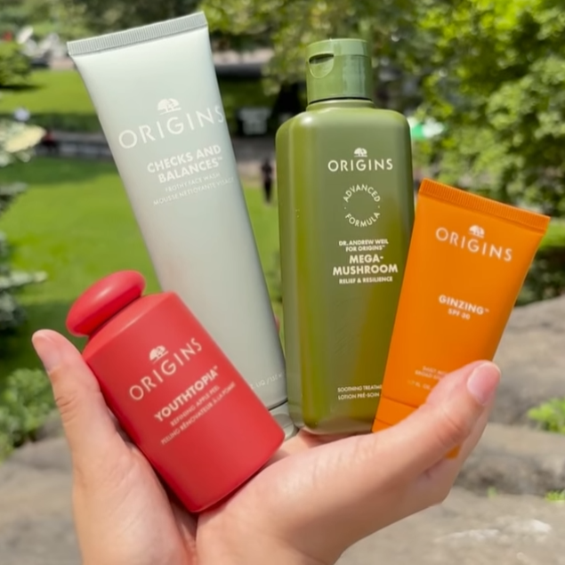 Origins 悦木之源美网：春季护肤大促 入菌菇水、泥娃娃面膜