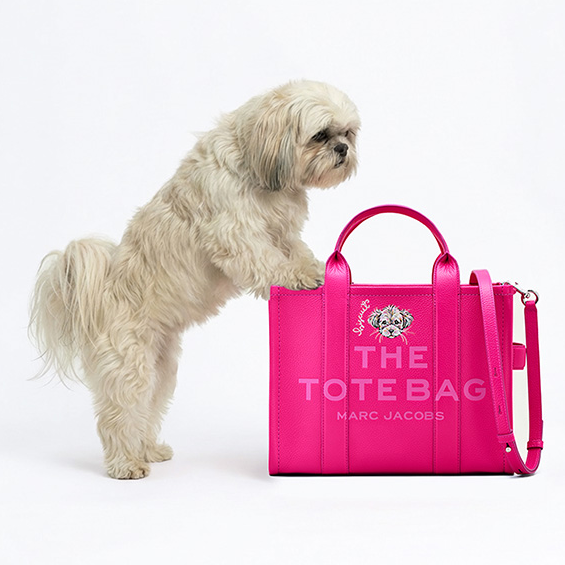 Marc Jacobs：Bark Jacobs 系列上线 入手绘宠物标识托特包
