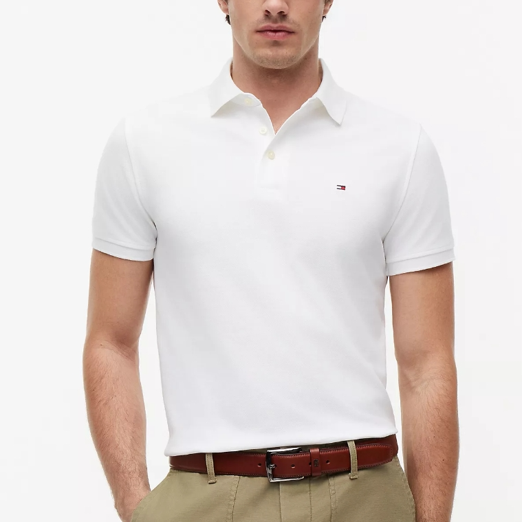 TOMMY HILFIGER 修身弹力Polo衫