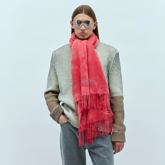Acne Studios 扎染羊毛围巾