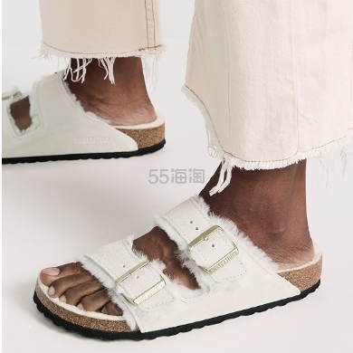 Birkenstock Arizona 羊毛凉鞋