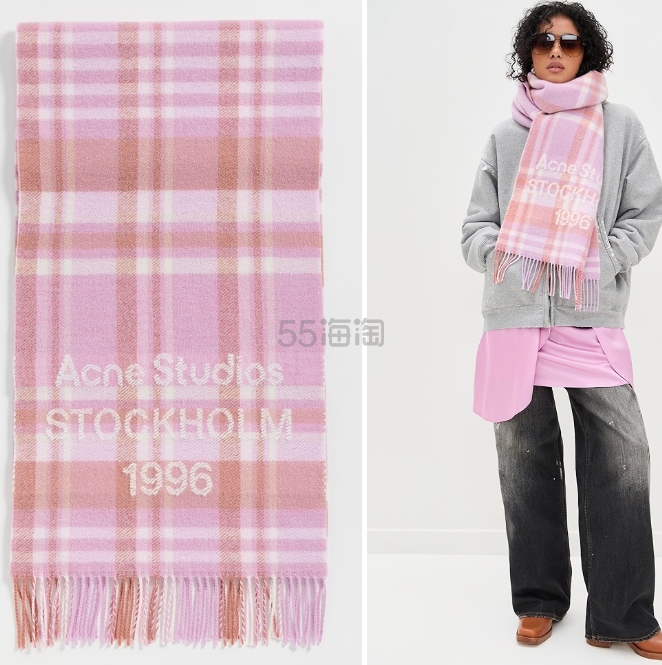 Acne Studios Venus Check 1996 Rws 围巾