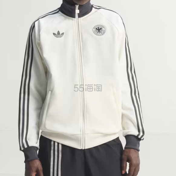 蓝/白2色可选！adidas 阿迪达斯运动外套