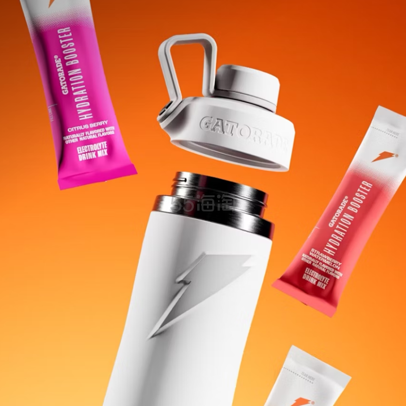 Gatorade 佳得乐：运动饮料&定制水瓶等大促