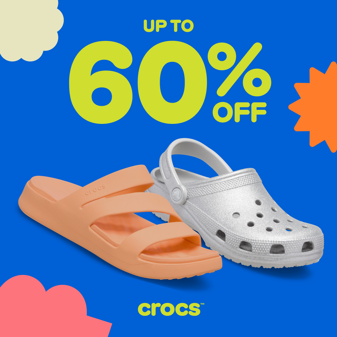 Crocs AU：洞洞鞋春季特惠 鲸鱼、泡芙、云朵等多款降价