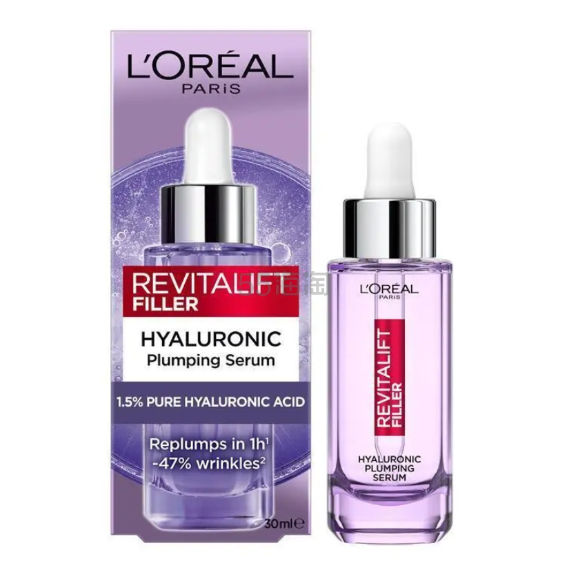 L'Oreal Paris 巴黎欧莱雅 复颜玻尿酸充盈抗皱精华液 30ml