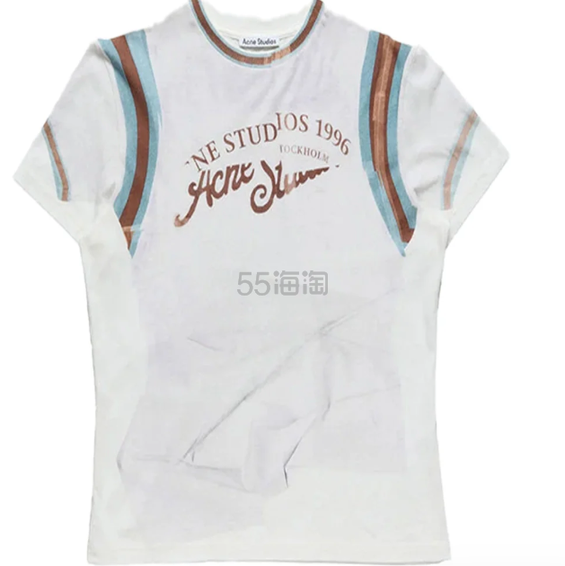 宅女同款！Acne Studios 新款复古做旧款1996 T恤