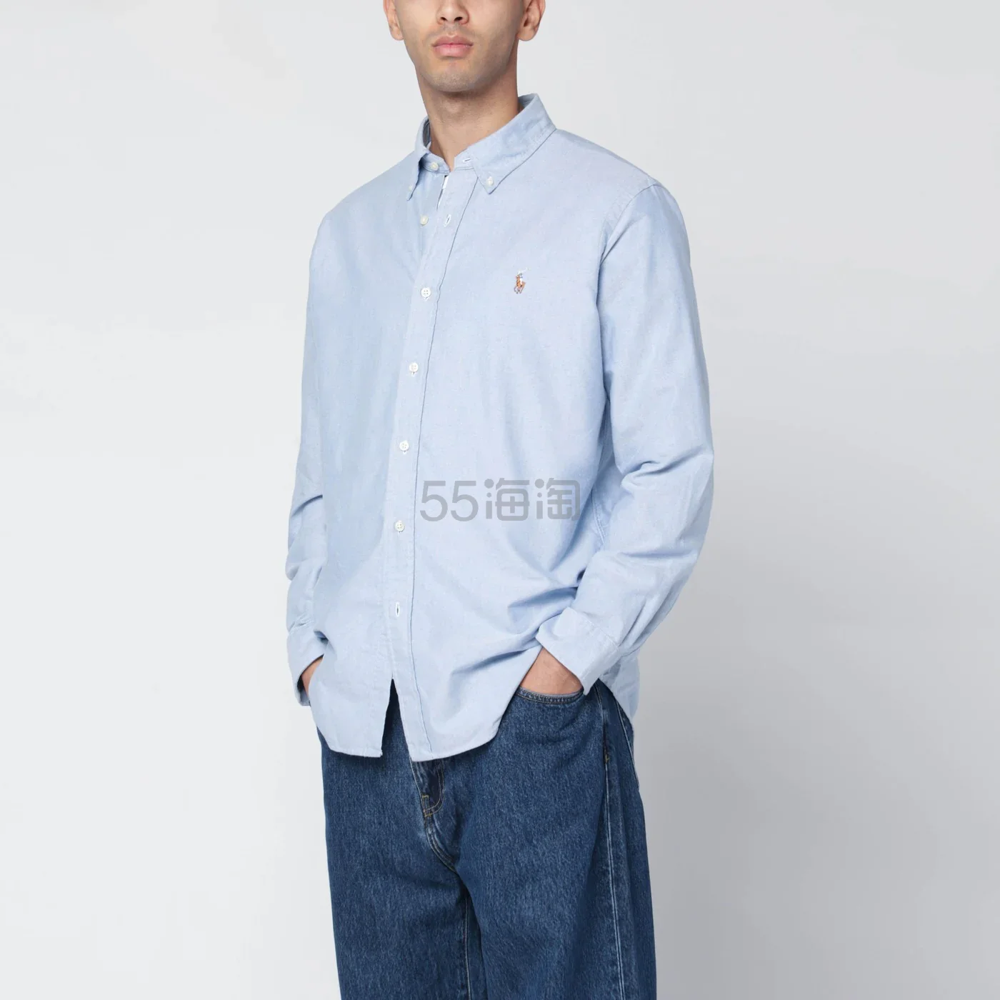 Polo Ralph Lauren 拉夫劳伦蓝色牛津衬衫