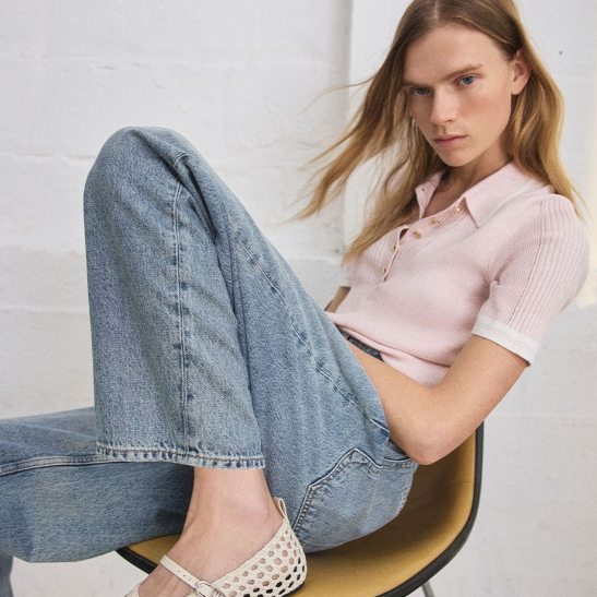 Rag & Bone：4月新品精选 Lisbon 牛仔连衣裙$378