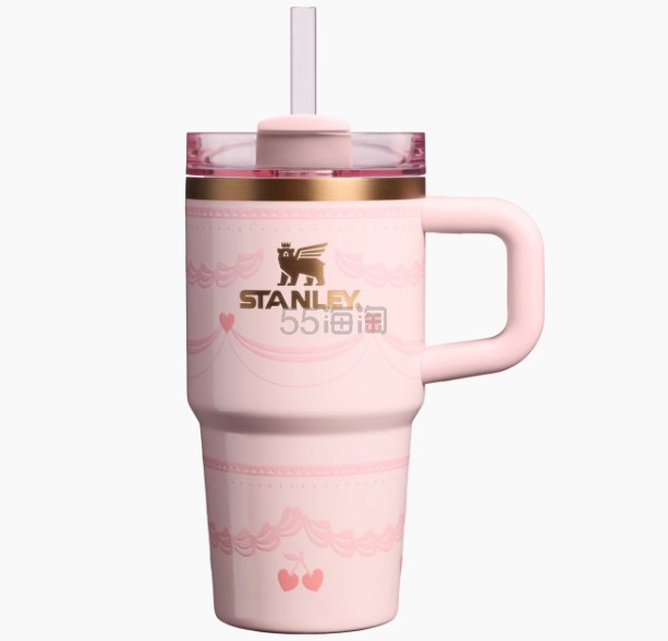 Stanley Quencher H2.0 FlowState 情人节水杯