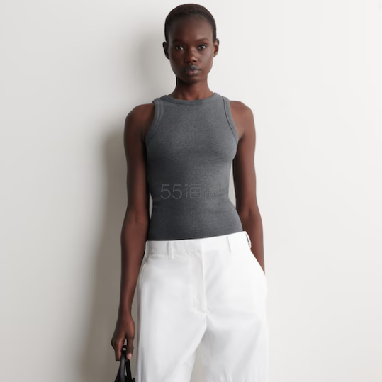 COS 罗纹棉质背心