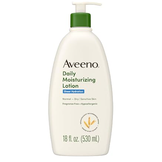 Aveeno 柔润无香保湿乳 18oz