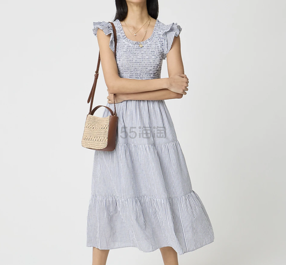 J.CREW 条纹连衣裙