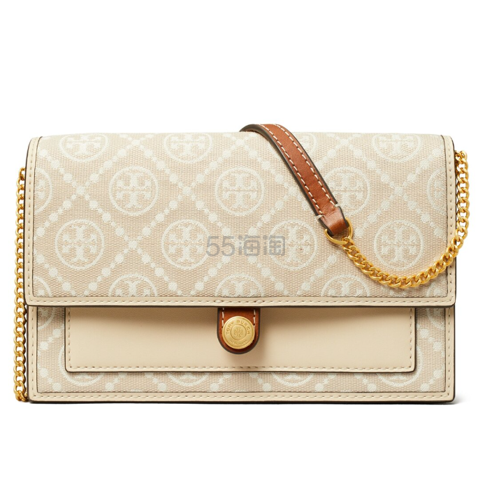 最后1个！Tory Burch 老花链条包