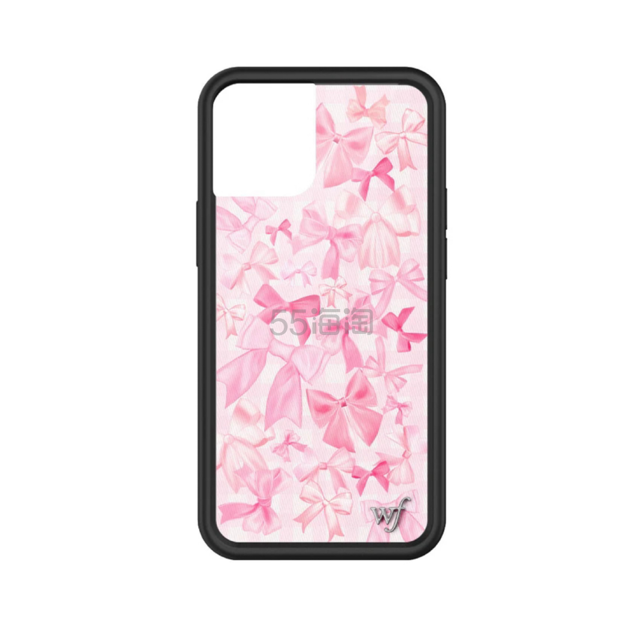 Wildflower 粉色蝴蝶结手机壳