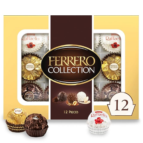 FerreroRocher 榛果巧克力礼盒 12颗