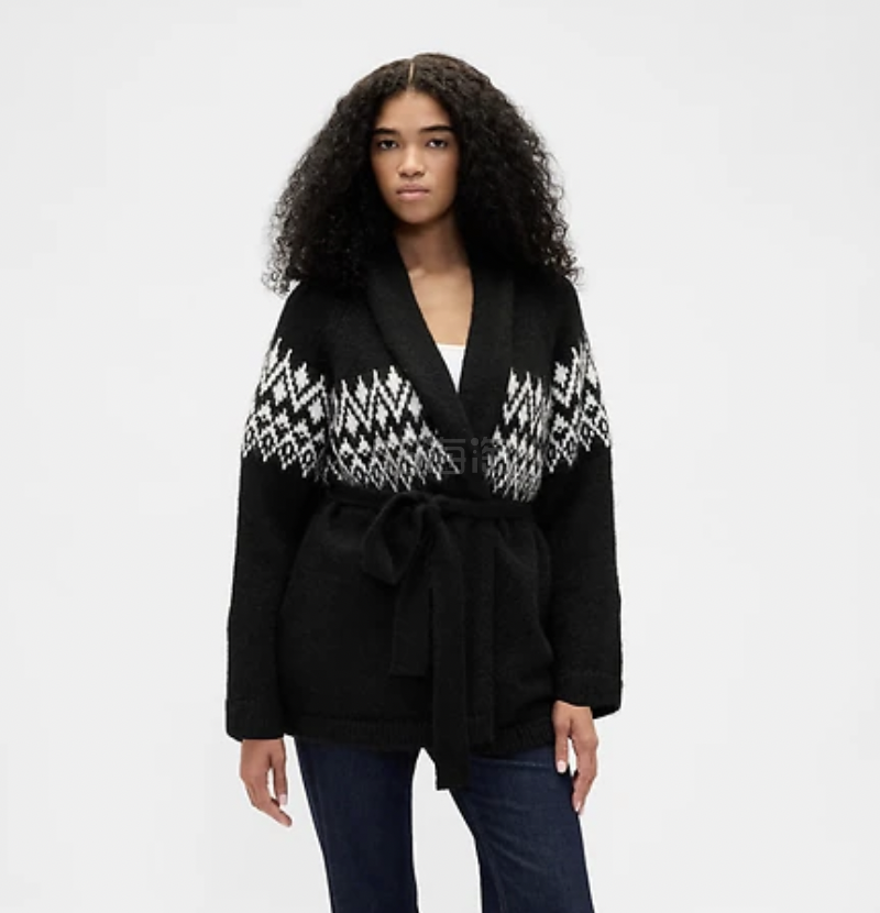 Gap 羊毛混纺开衫