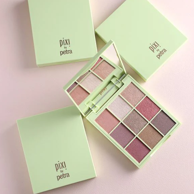 Pixi Beauty：英国人气护肤彩妆 4色眼影盘$8