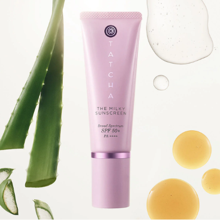 上新！Tatcha 牛奶防晒霜 SPF50+