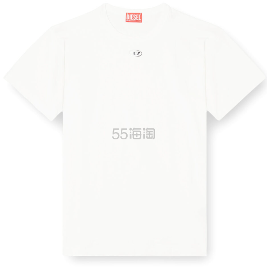 Diesel 圆领短袖棉质T恤