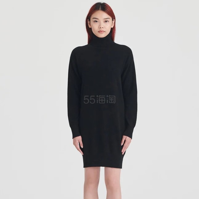 NAADAM 羊绒高领连衣裙