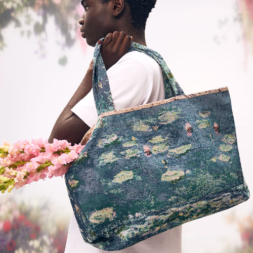 Simons X Kuwalla 印象派挂毯托特包