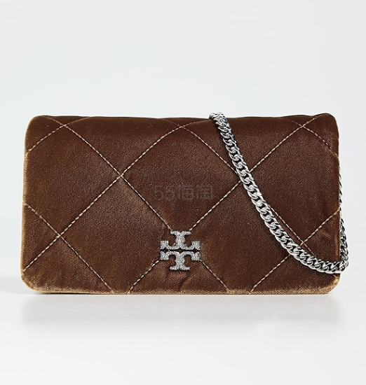 Tory Burch Kiva 天鹅绒链条包