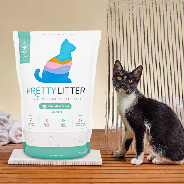 Pretty Litter US：舒缓芦荟香型猫砂新上市