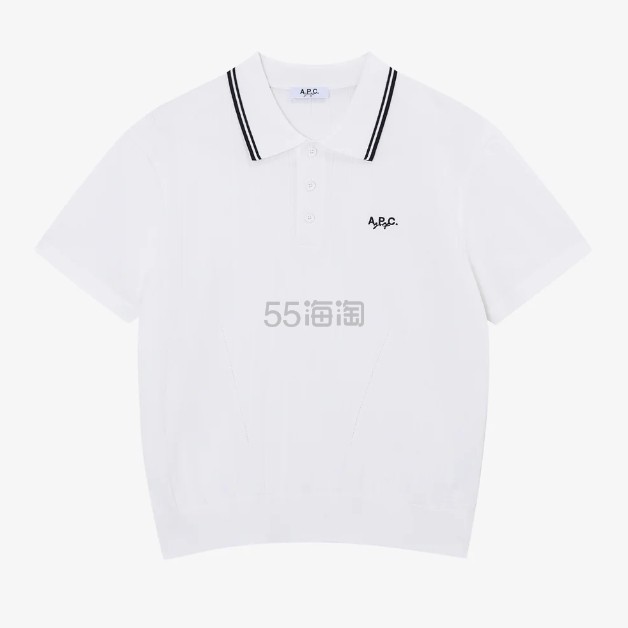 A.P.C. 高尔夫针织Polo衫