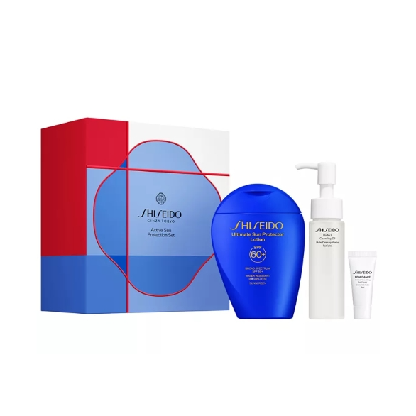 Shiseido 资生堂蓝胖子防晒套装