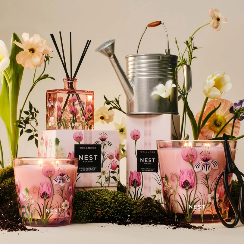 NEST New York：打造专属好礼！任选3款产品即可获赠荔枝玫瑰沐浴露