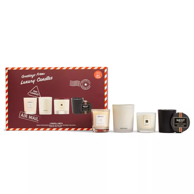 Macy's 超值迷你装香氛蜡烛套装 送礼必备