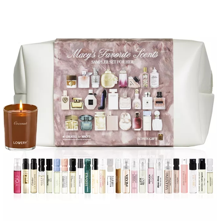 Macy's 精选女香小样套装 26支装