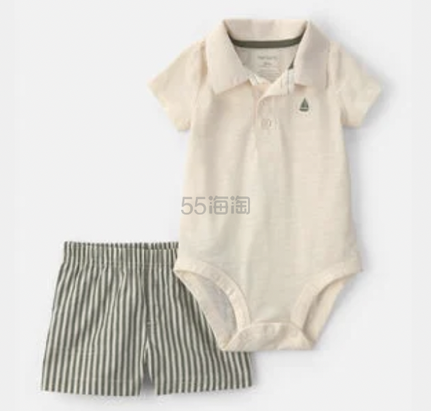 Carter's Polo 衫两件套