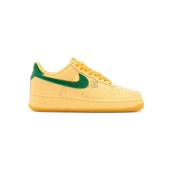 Nike 耐克 Air Force 1 Low 黄色漆皮板鞋