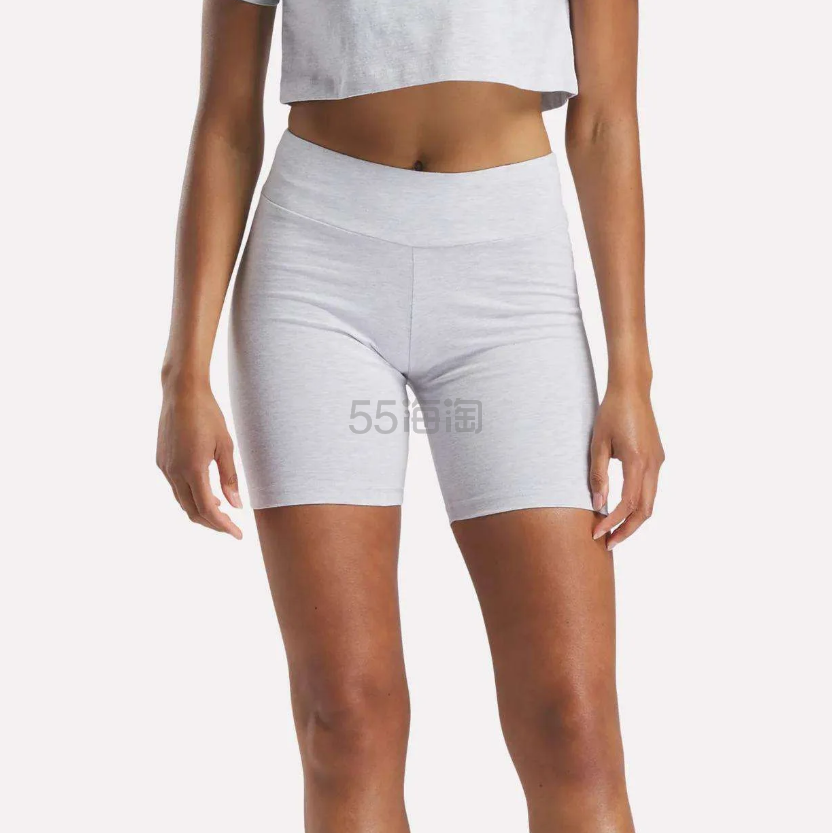 Reebok 锐步女士小Logo骑行短裤