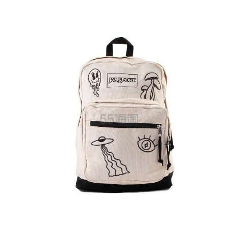 JanSport 印花双肩包