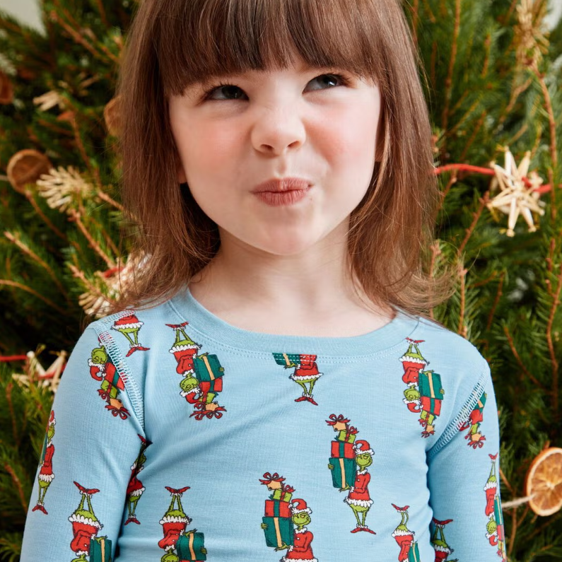 Hanna Andersson × Dr. Seuss 联名童装上新即打折 儿童弹力睡衣套装$16