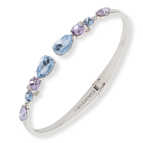 上新！Givenchy 纪梵希梨形水晶开口手镯