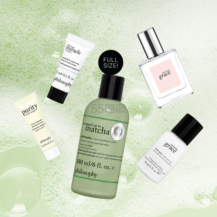 Philosophy：全场护肤洗护春日满赠更新 入洁面、面霜